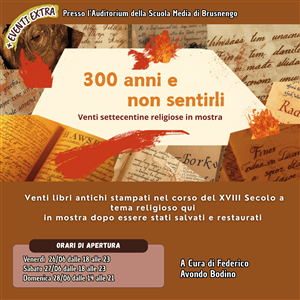 300 anni e non sentirli - Venti settecentine religiose in mostra