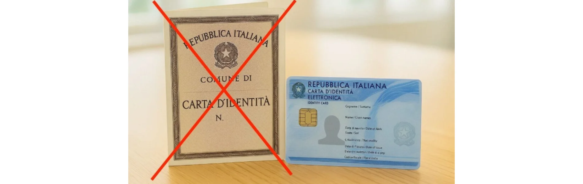La carta didentità cartacea non sarà più valida dal 03 agosto 2026
