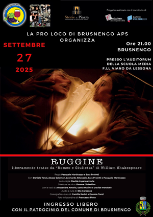 Ruggine - Spettacolo teatrale