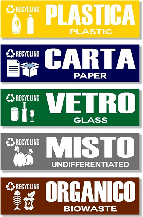 CALENDARIO di raccolta differenziata